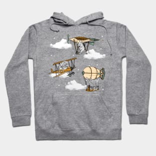 Vintage plane safari Hoodie